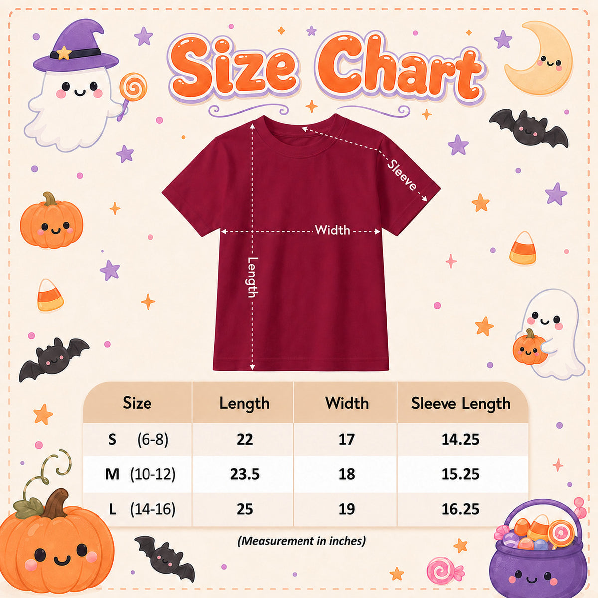 Midnight Magic Halloween Unicorn Youth T-Shirt