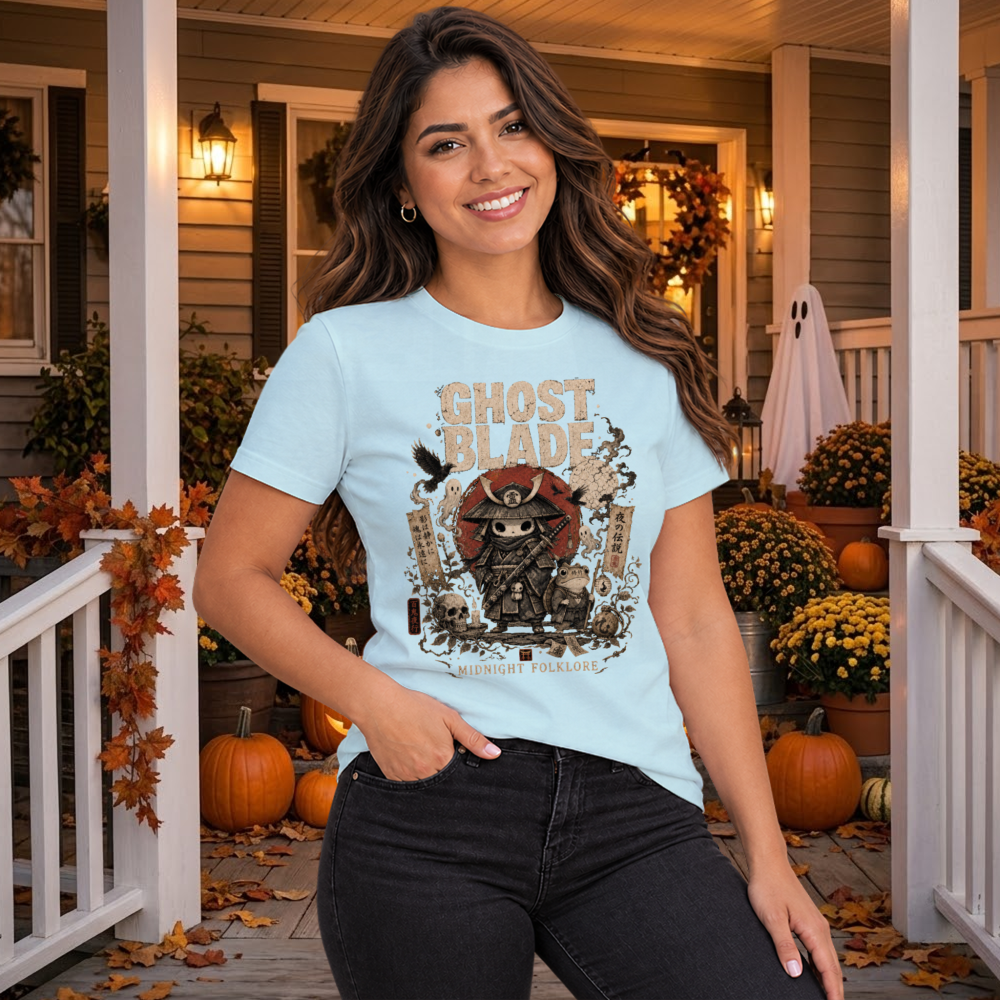 Halloween Chibi Samurai T-Shirt