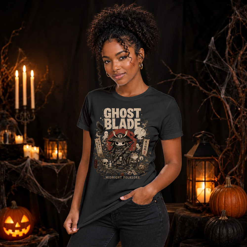 Halloween Chibi Samurai T-Shirt