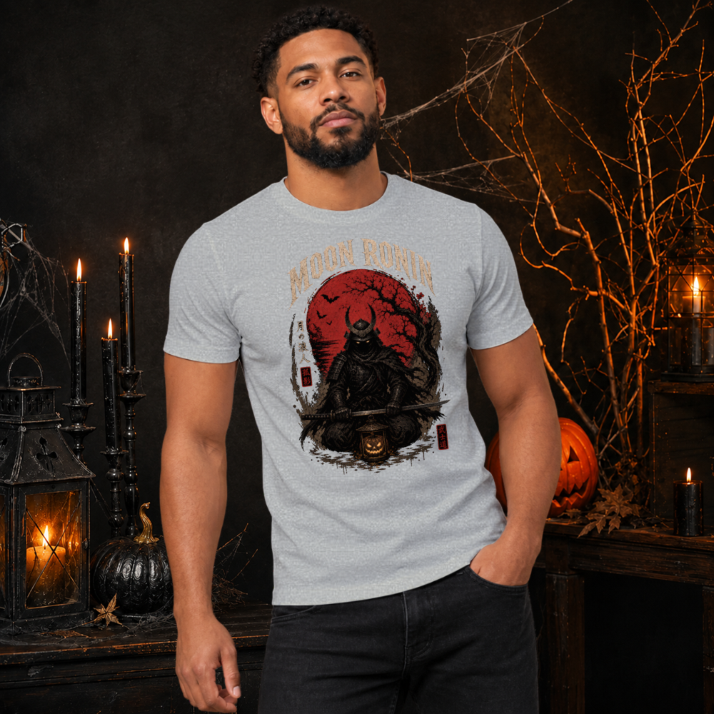 Moon Ronin Pumpkin Samurai T-Shirt