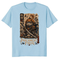 Vintage Halloween Frog Samurai T-Shirt