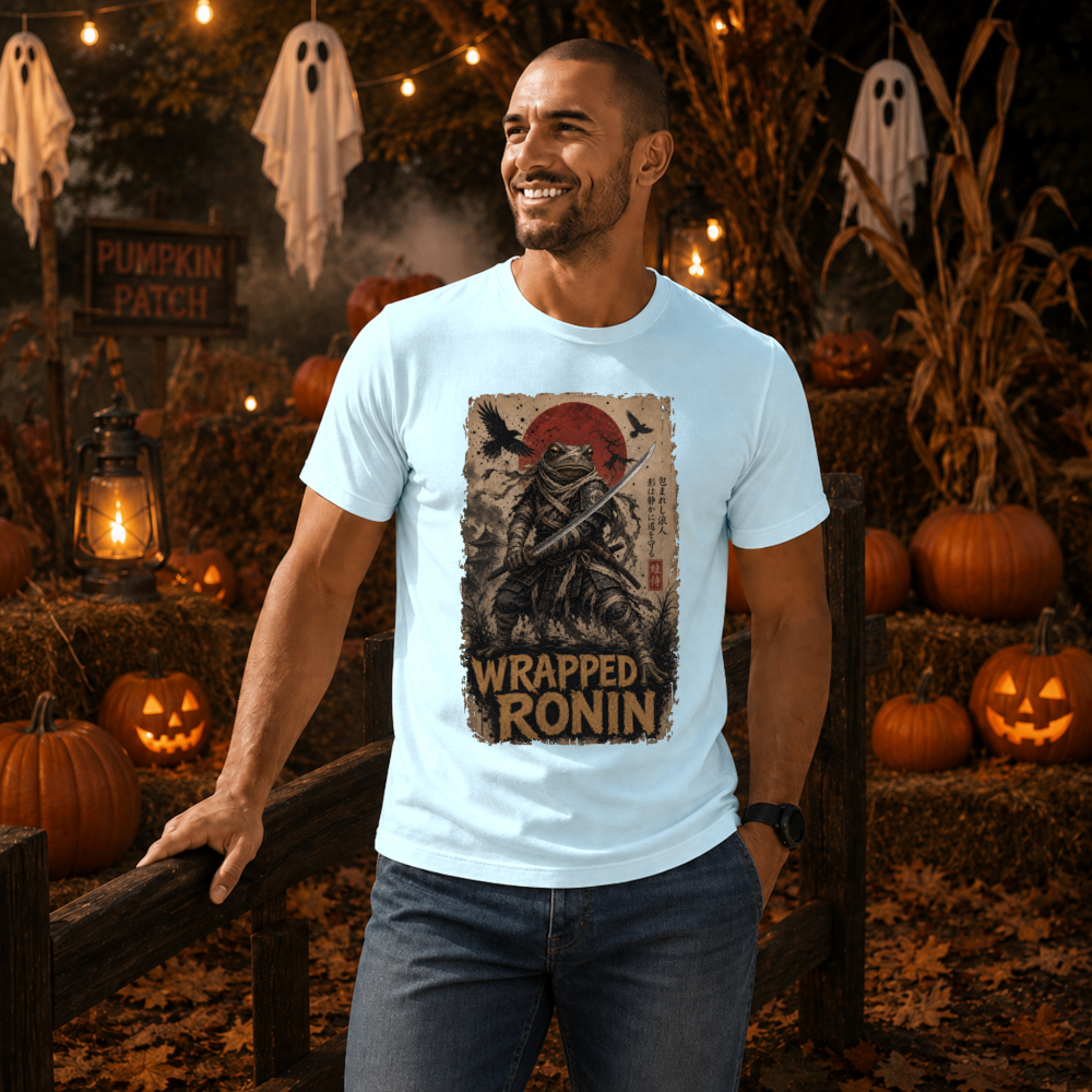 Wrapped Ronin Mummy Frog T-Shirt