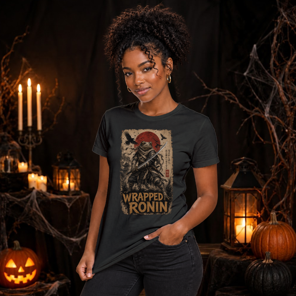 Wrapped Ronin Mummy Frog T-Shirt