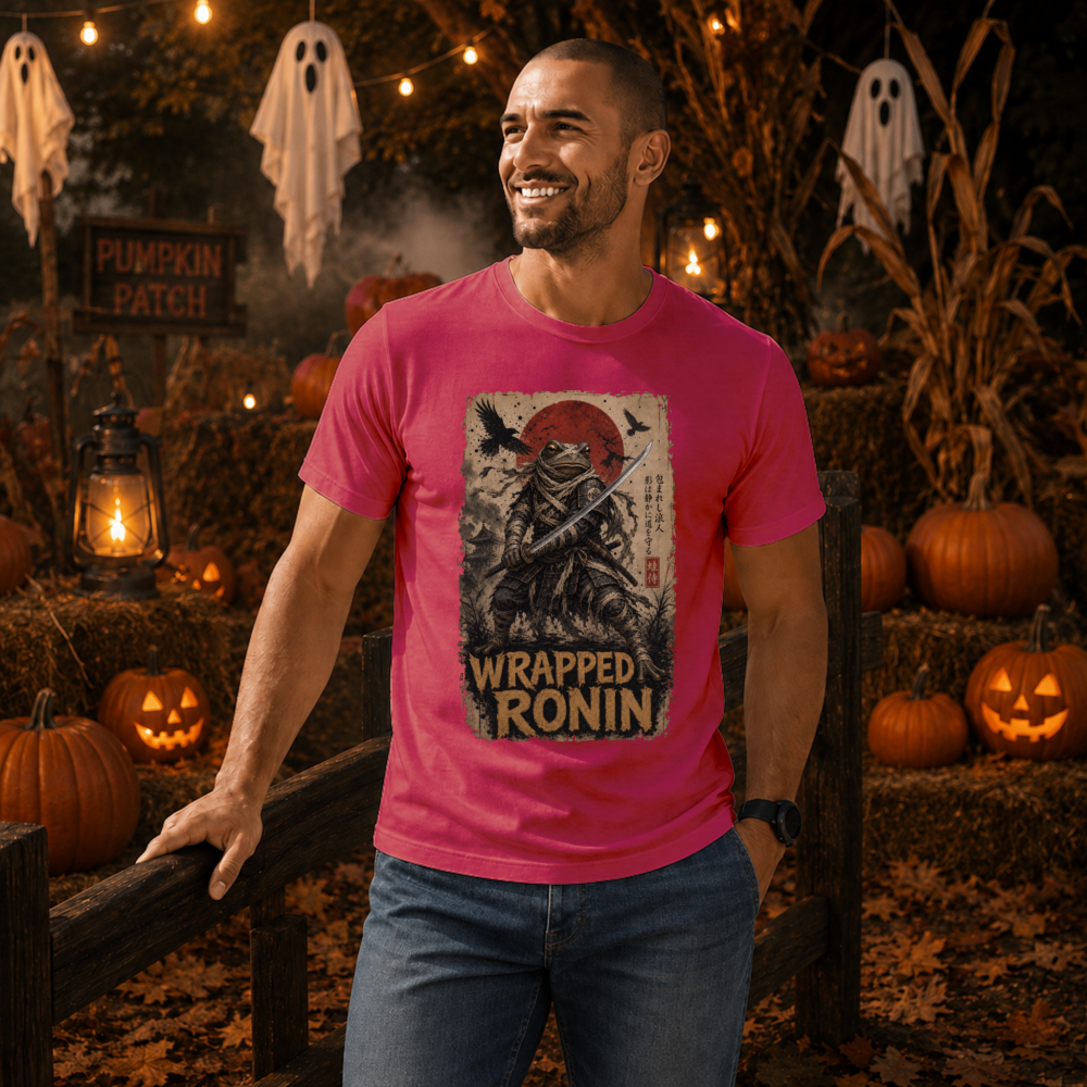 Wrapped Ronin Mummy Frog T-Shirt