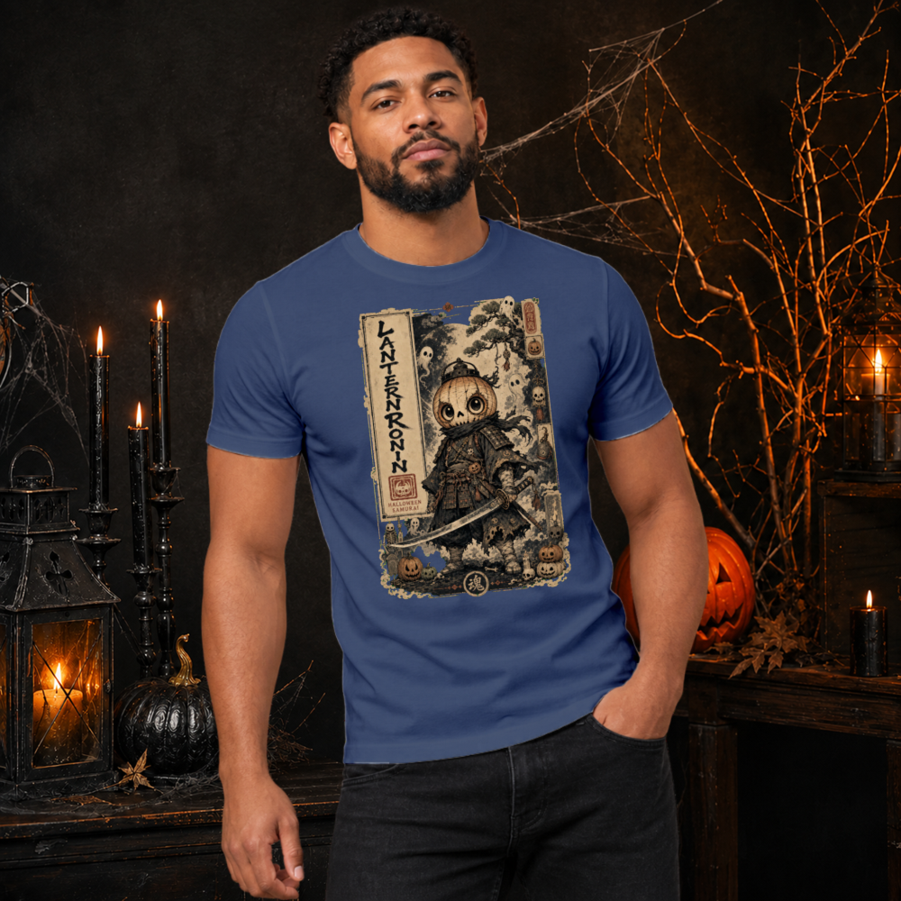 Vintage Lantern Samurai T-Shirt