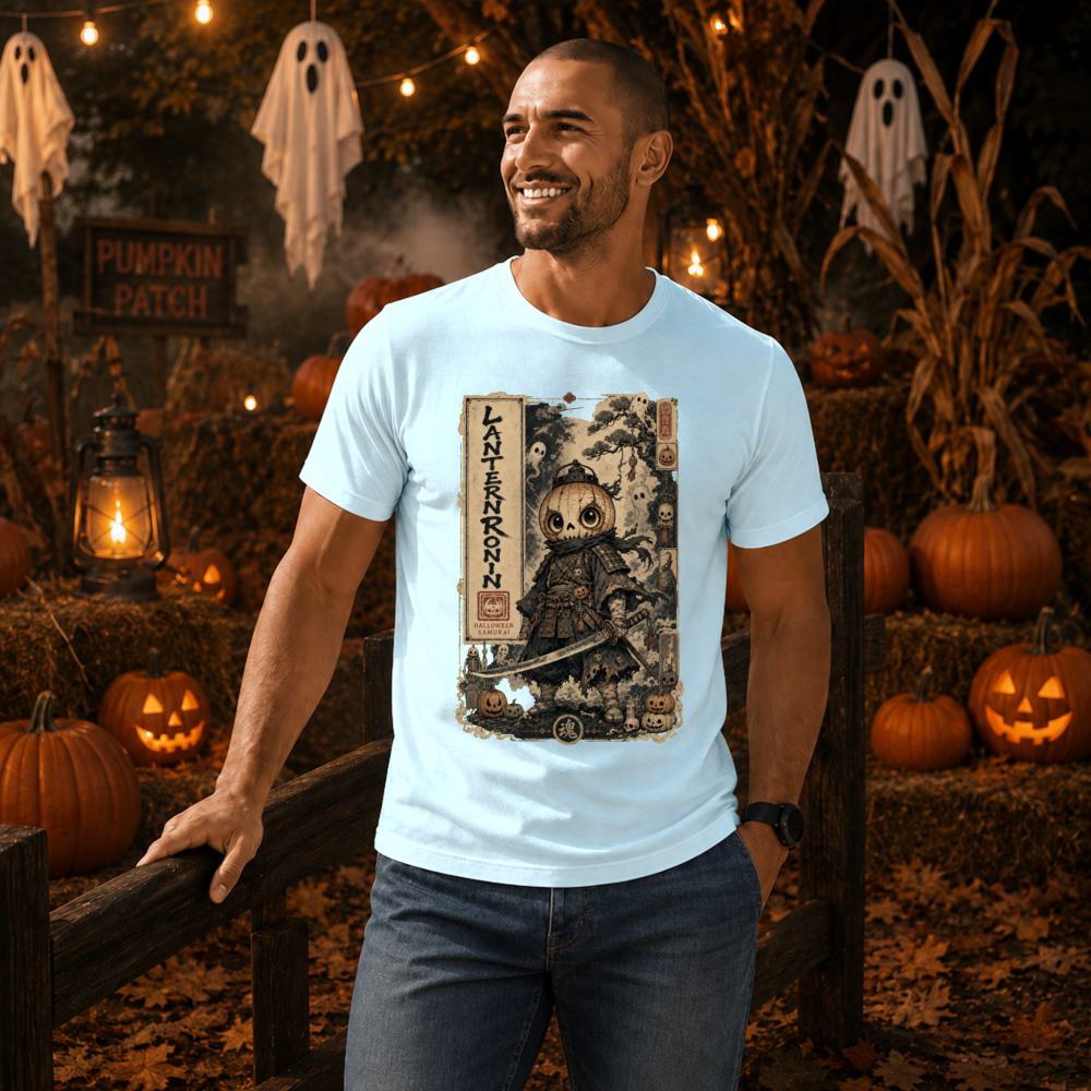 Vintage Lantern Samurai T-Shirt