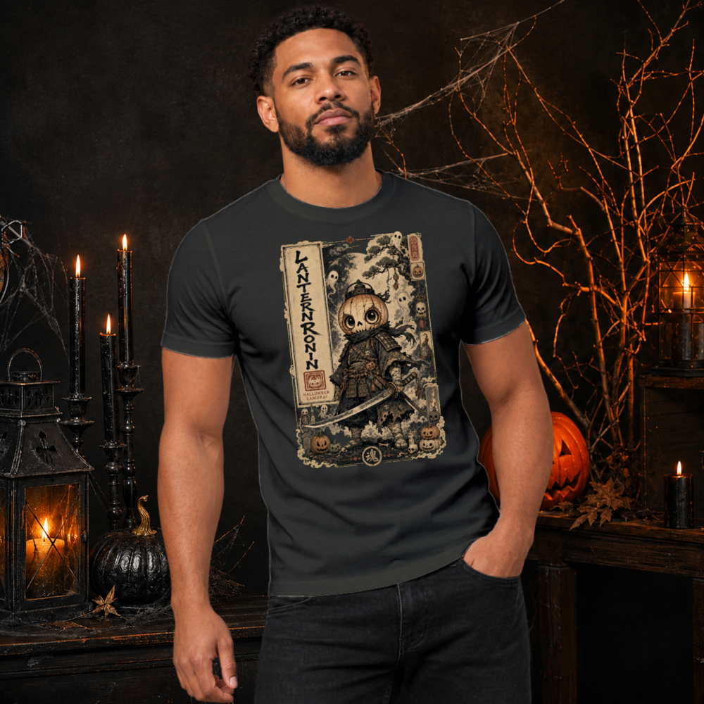 Vintage Lantern Samurai T-Shirt