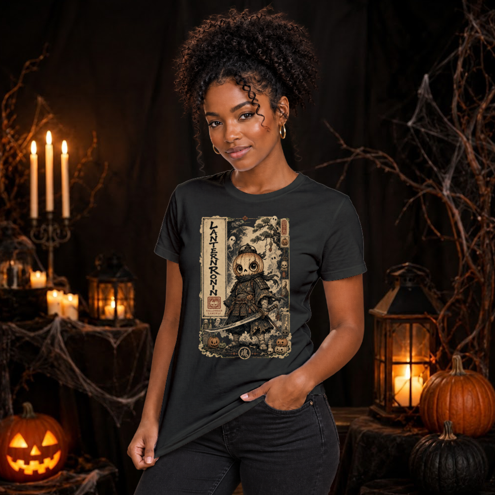 Vintage Lantern Samurai T-Shirt