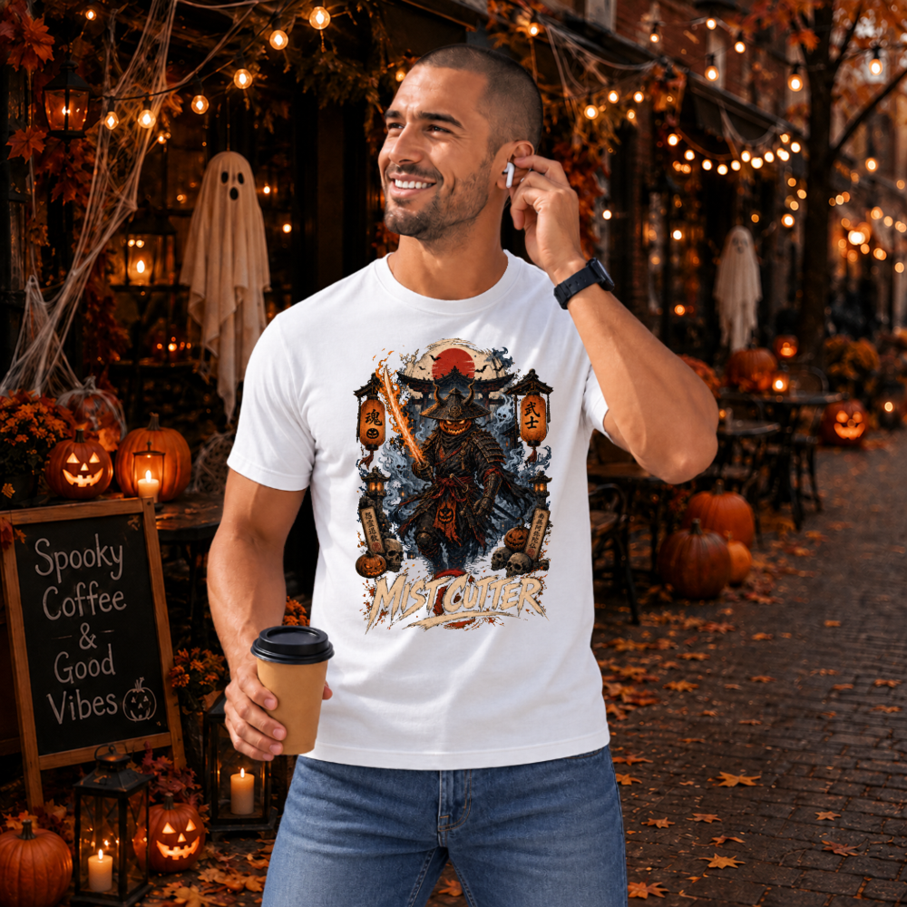 Mist Cutter Pumpkin Samurai T-Shirt