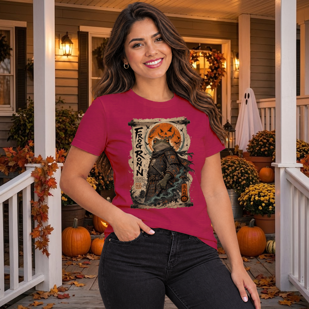 Vintage Halloween Frog Ronin T-Shirt