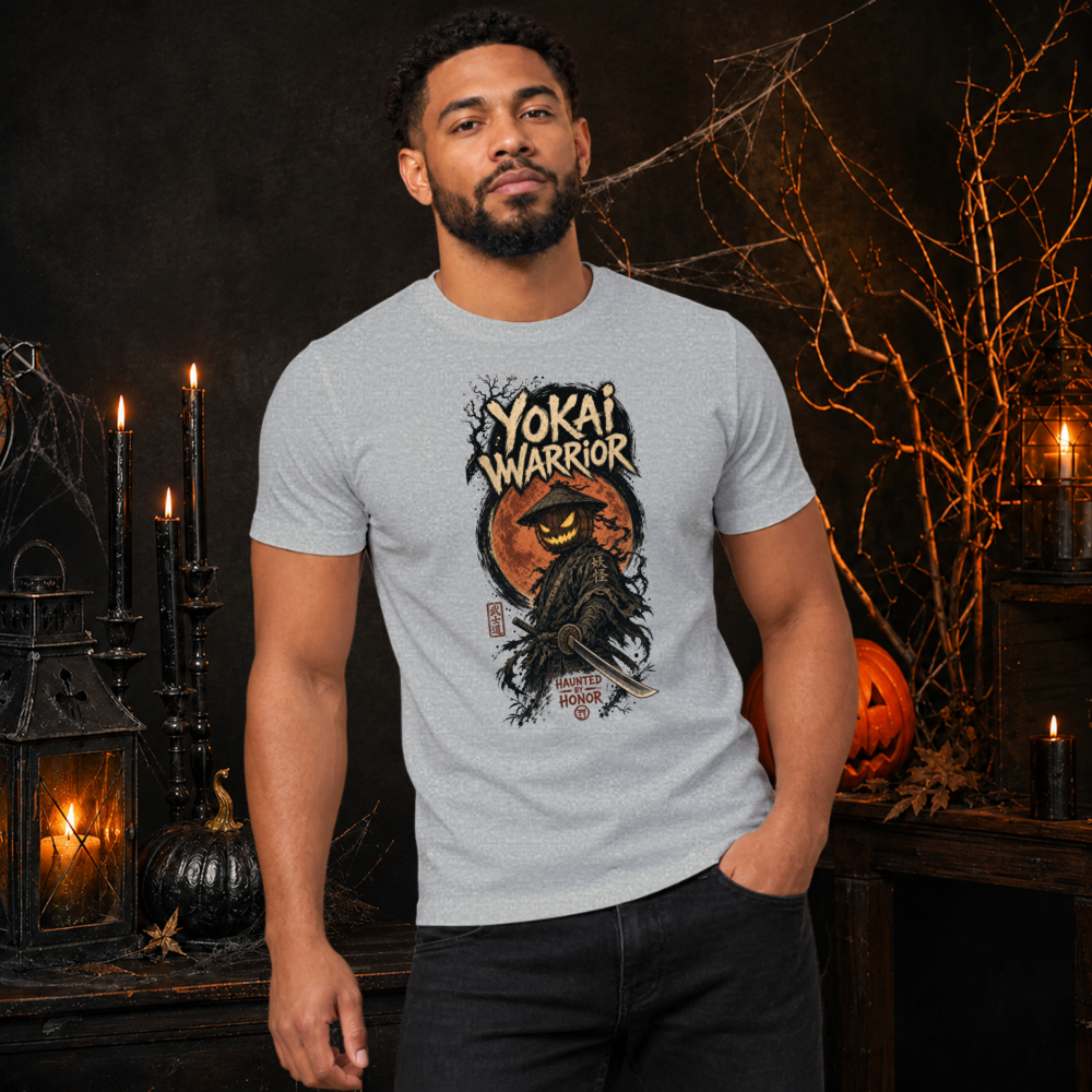 Dark Halloween Samurai T-Shirt