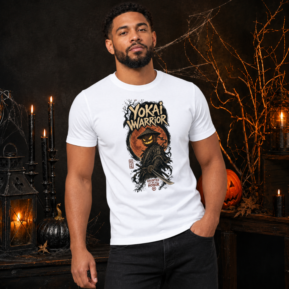 Dark Halloween Samurai T-Shirt