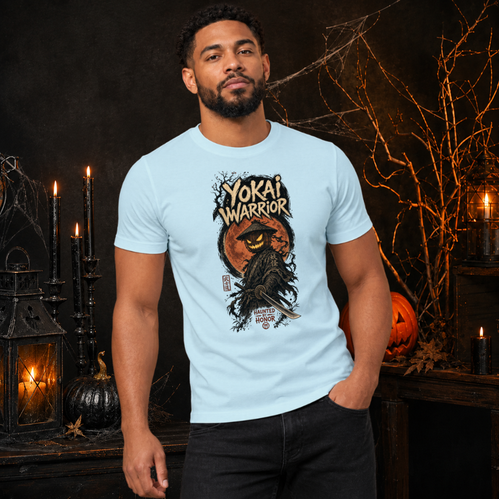 Dark Halloween Samurai T-Shirt