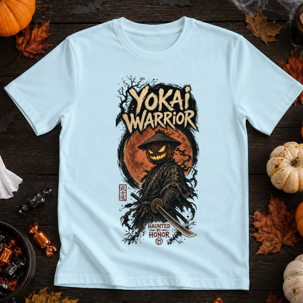 Dark Halloween Samurai T-Shirt