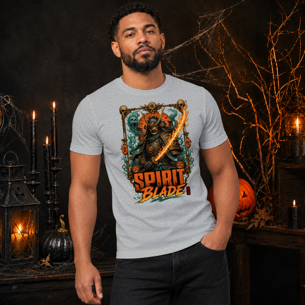 Spirit Blade Halloween Samurai T-Shirt
