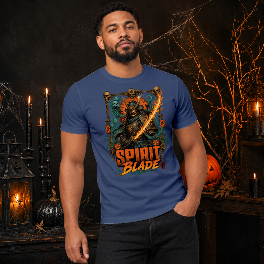 Spirit Blade Halloween Samurai T-Shirt