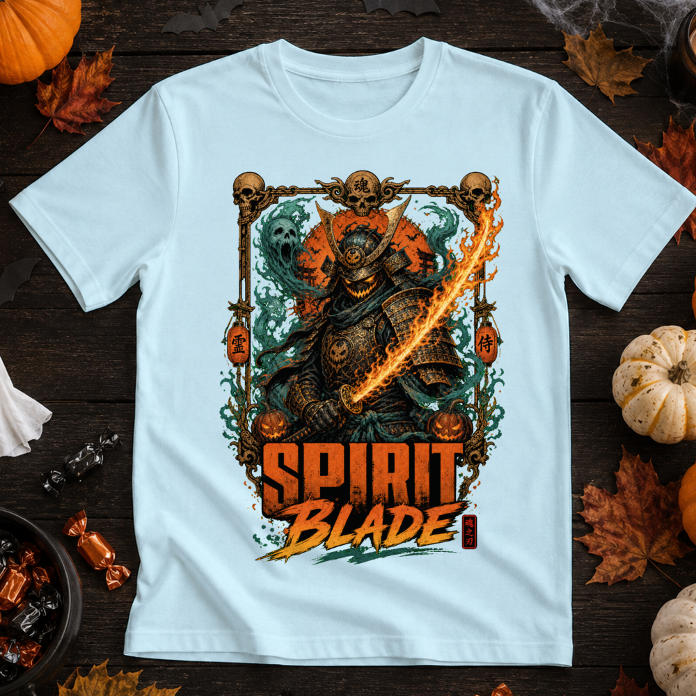 Spirit Blade Halloween Samurai T-Shirt