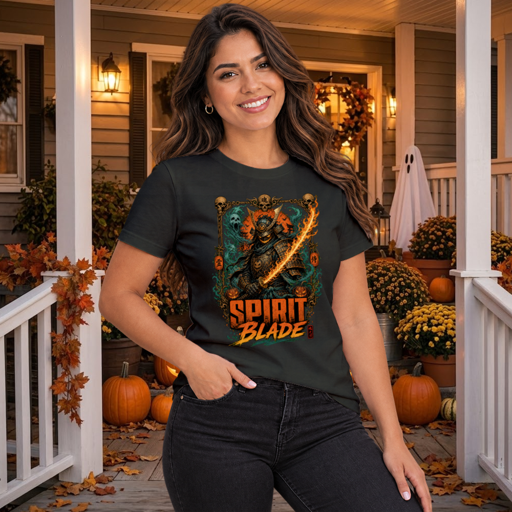 Spirit Blade Halloween Samurai T-Shirt