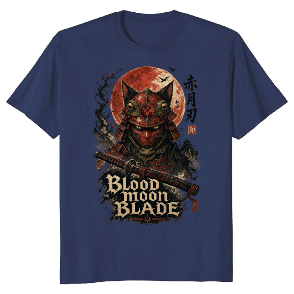 Dark Halloween Samurai T-Shirt