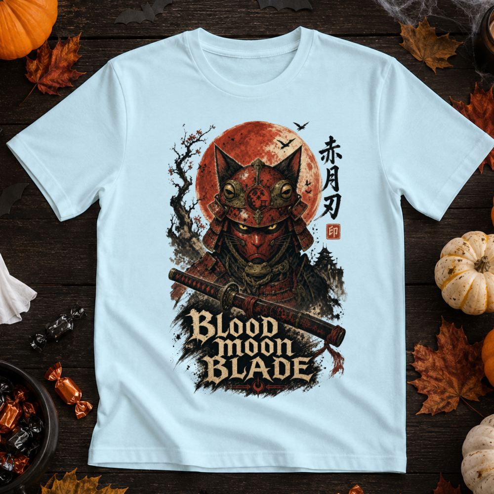 Dark Halloween Samurai T-Shirt