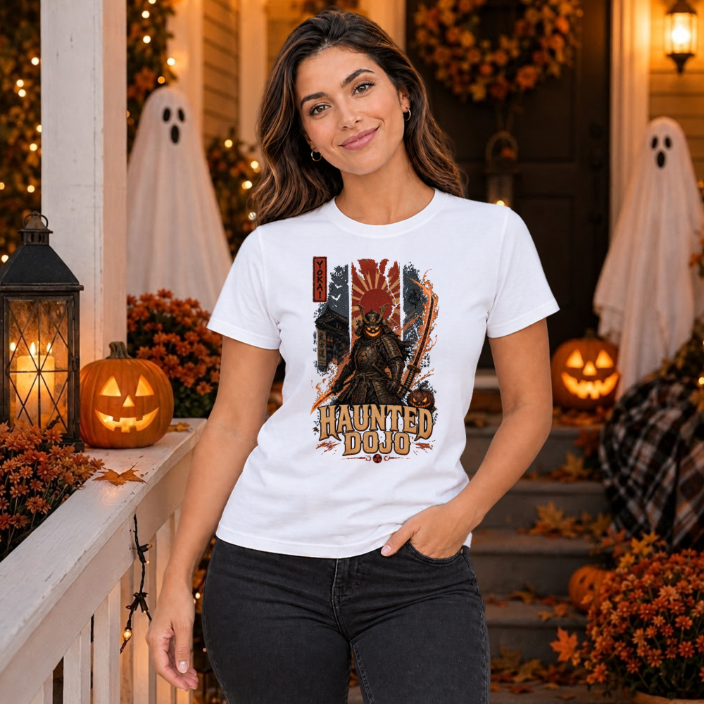Vintage Halloween Samurai T-Shirt