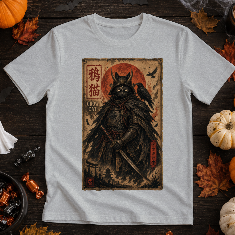 Dark Halloween Samurai T-Shirt