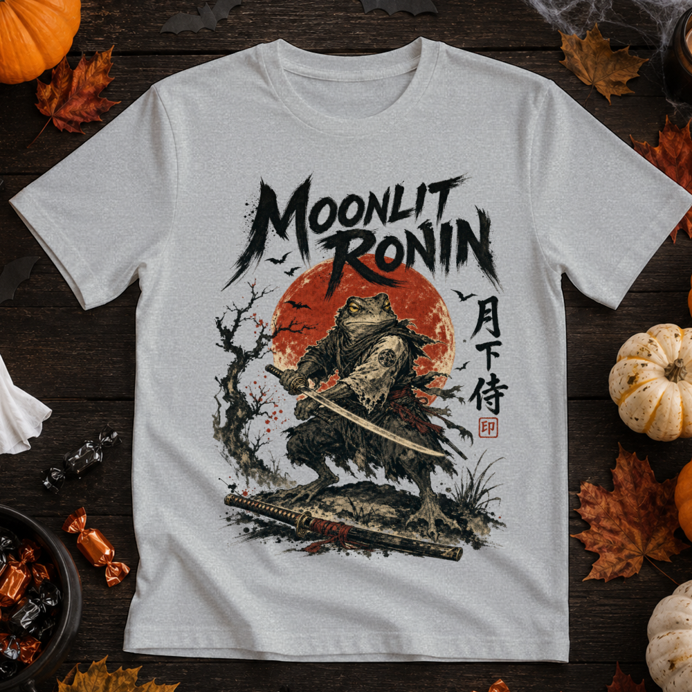 Dark Halloween Samurai T-Shirt