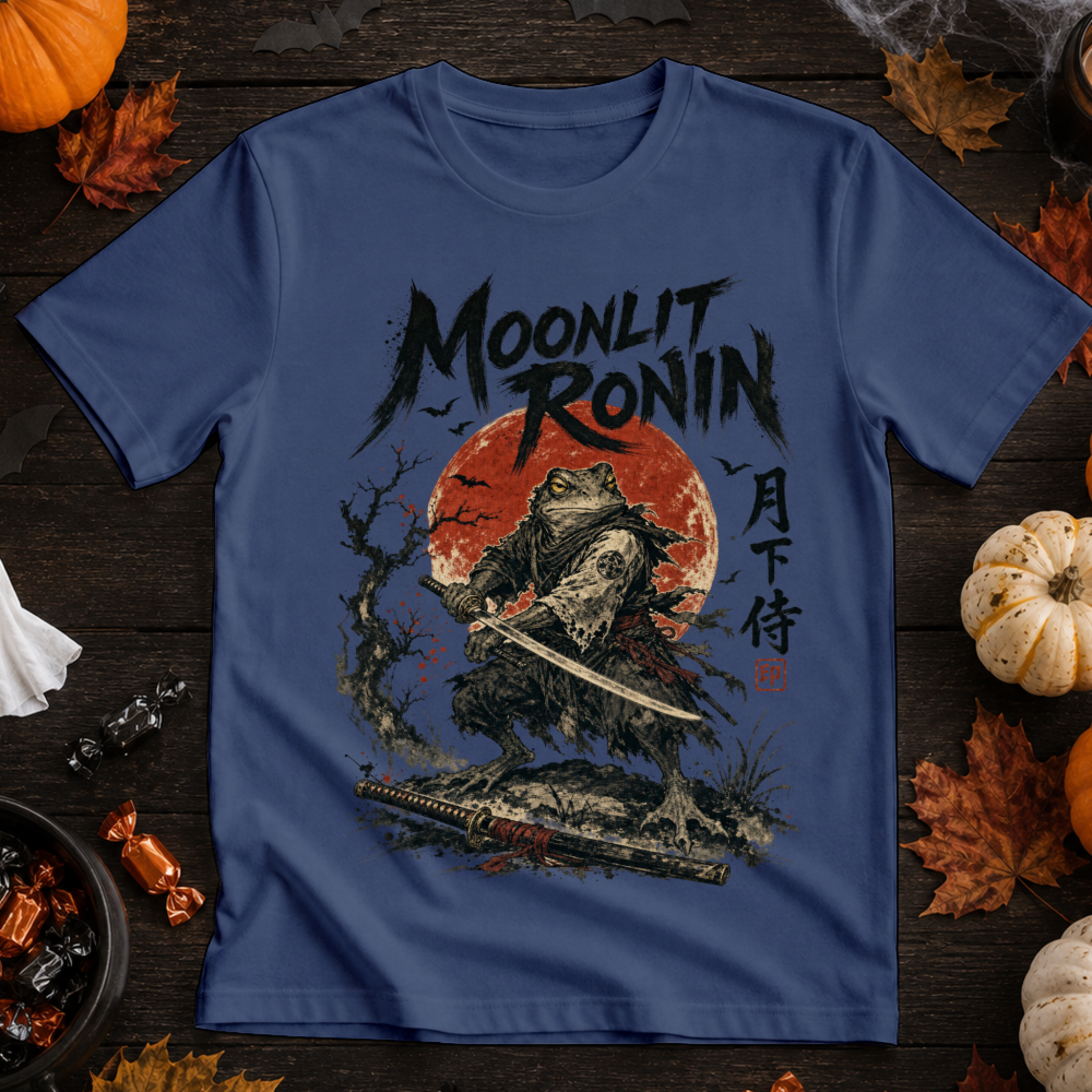 Dark Halloween Samurai T-Shirt