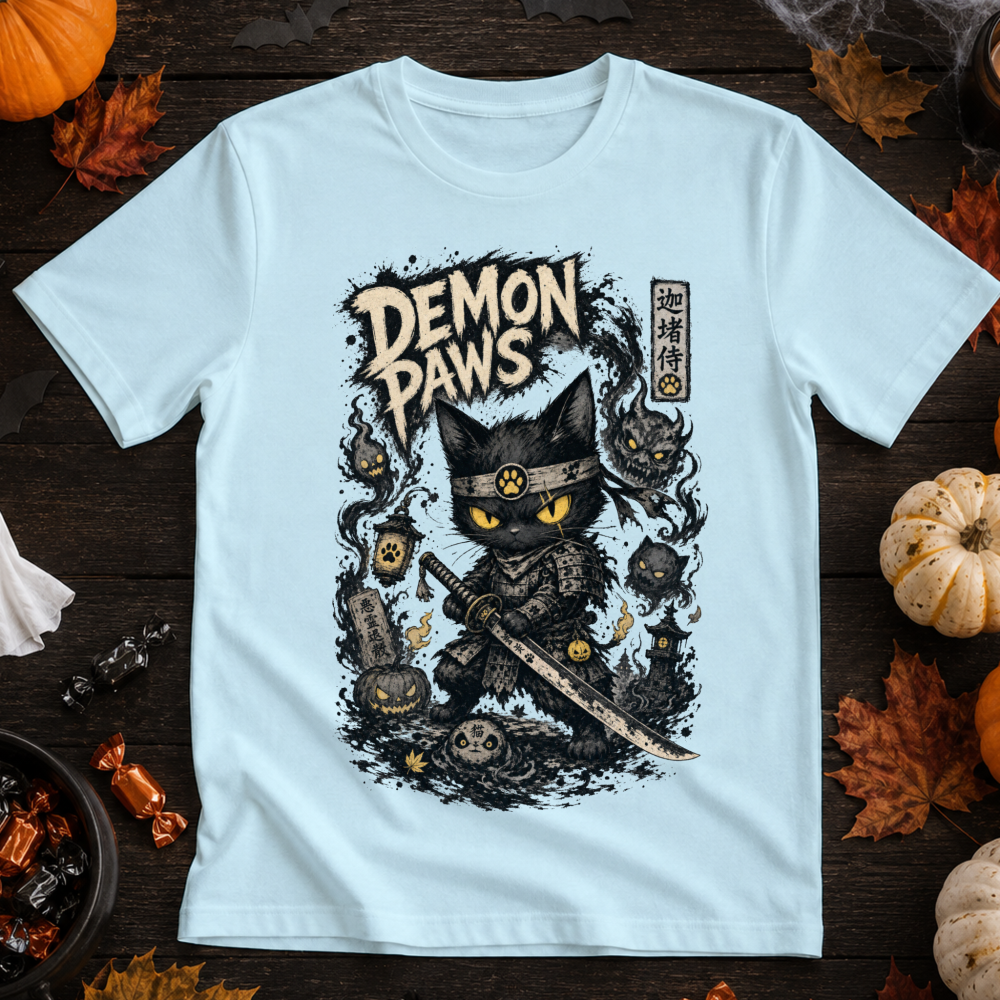 Dark Halloween Samurai T-Shirt