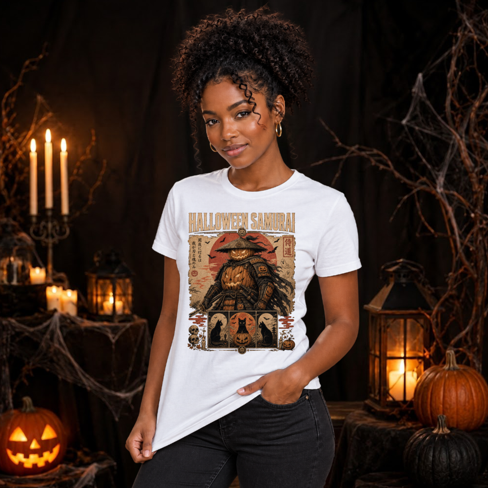 Halloween Samurai T-Shirt