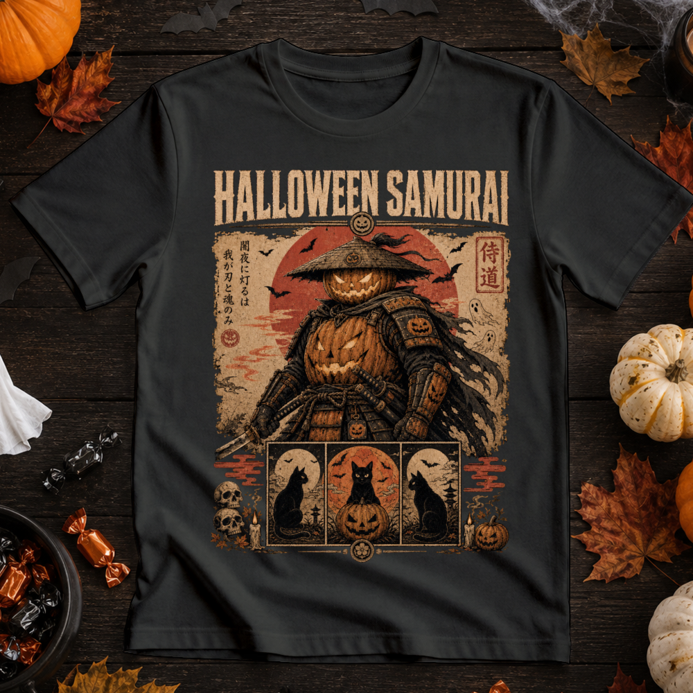 Halloween Samurai T-Shirt