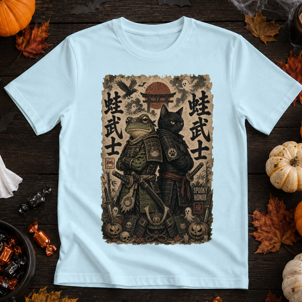 Dark Halloween Samurai T-Shirt