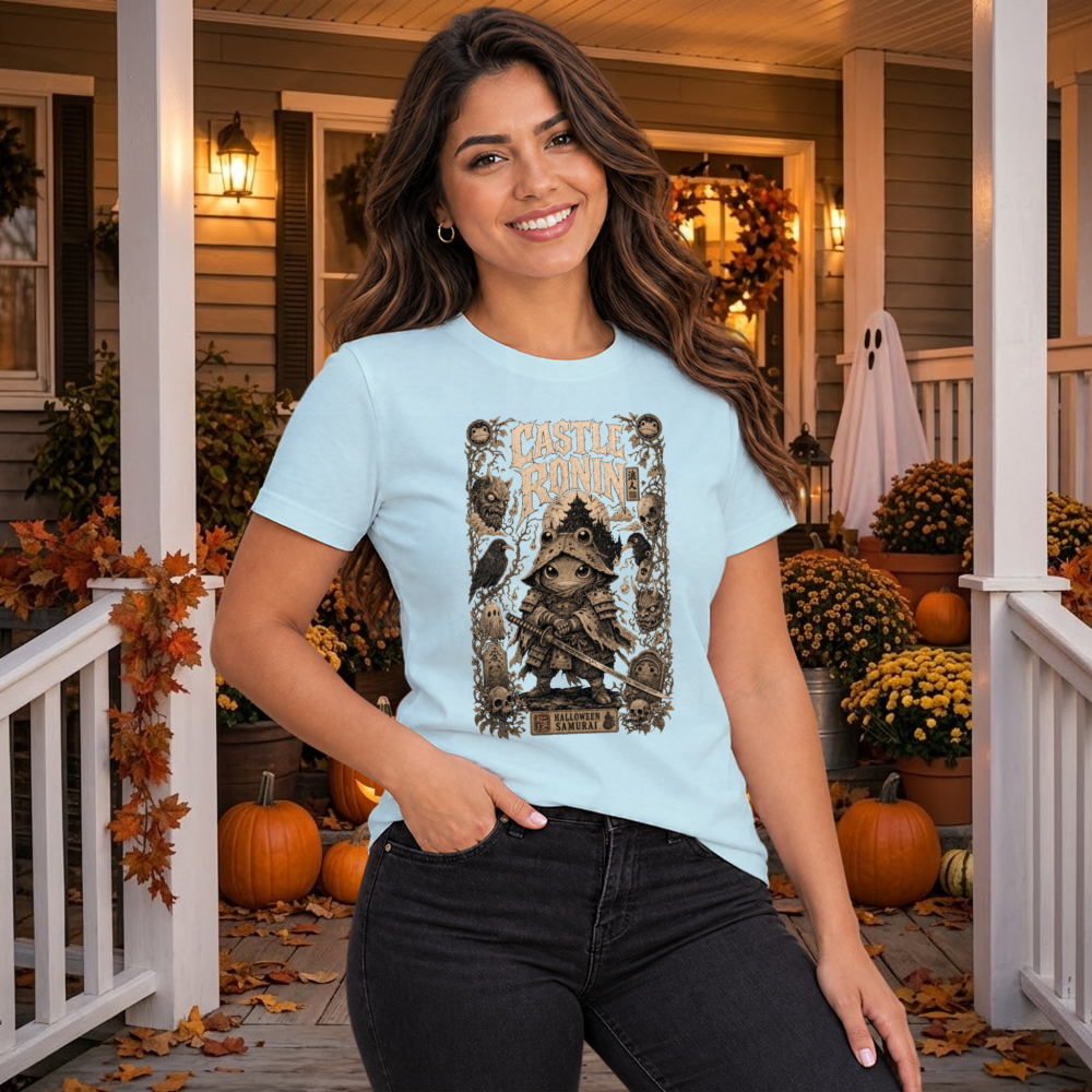 Dark Halloween Samurai T-Shirt