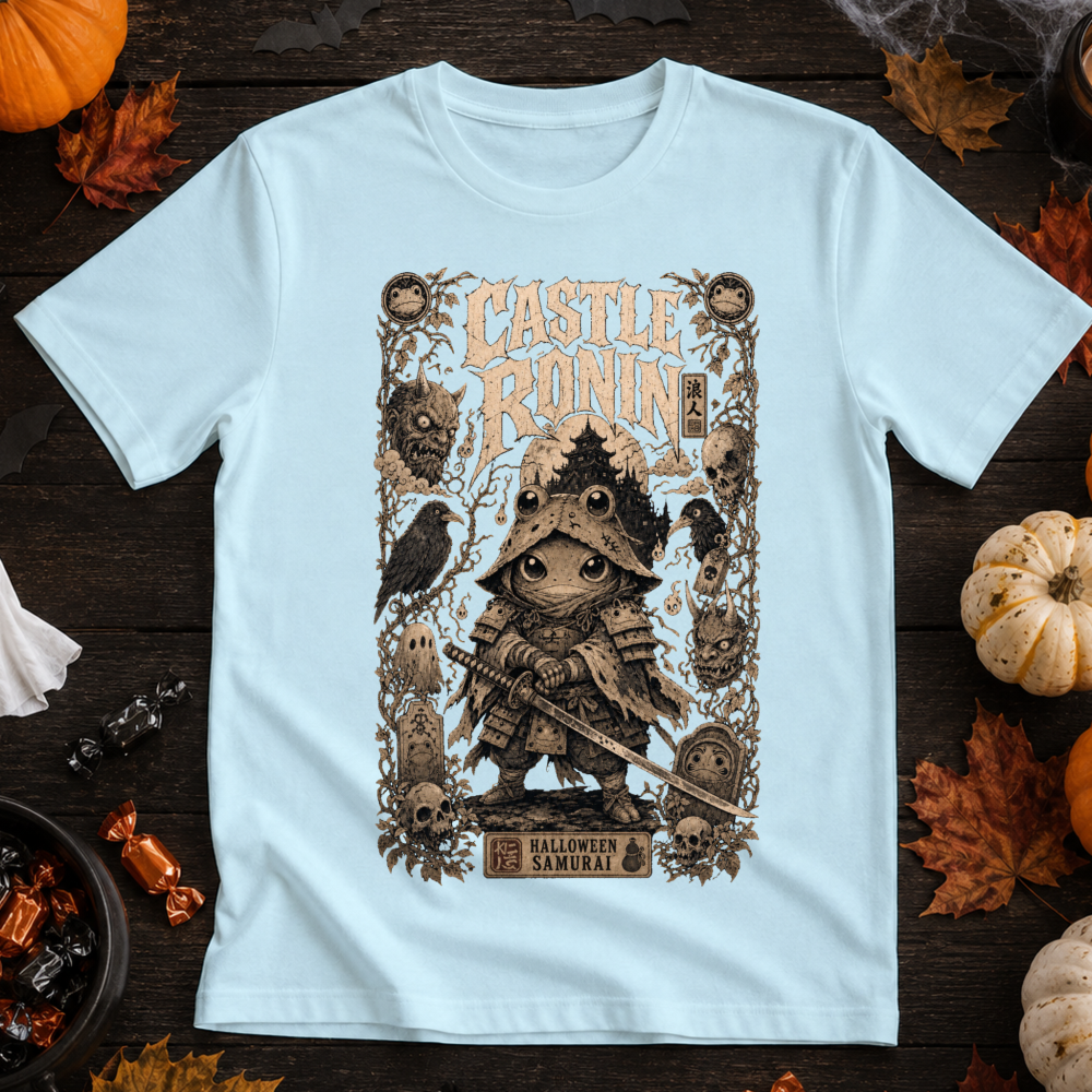 Dark Halloween Samurai T-Shirt