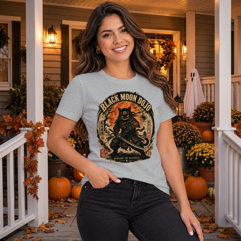 Dark Halloween Samurai T-Shirt
