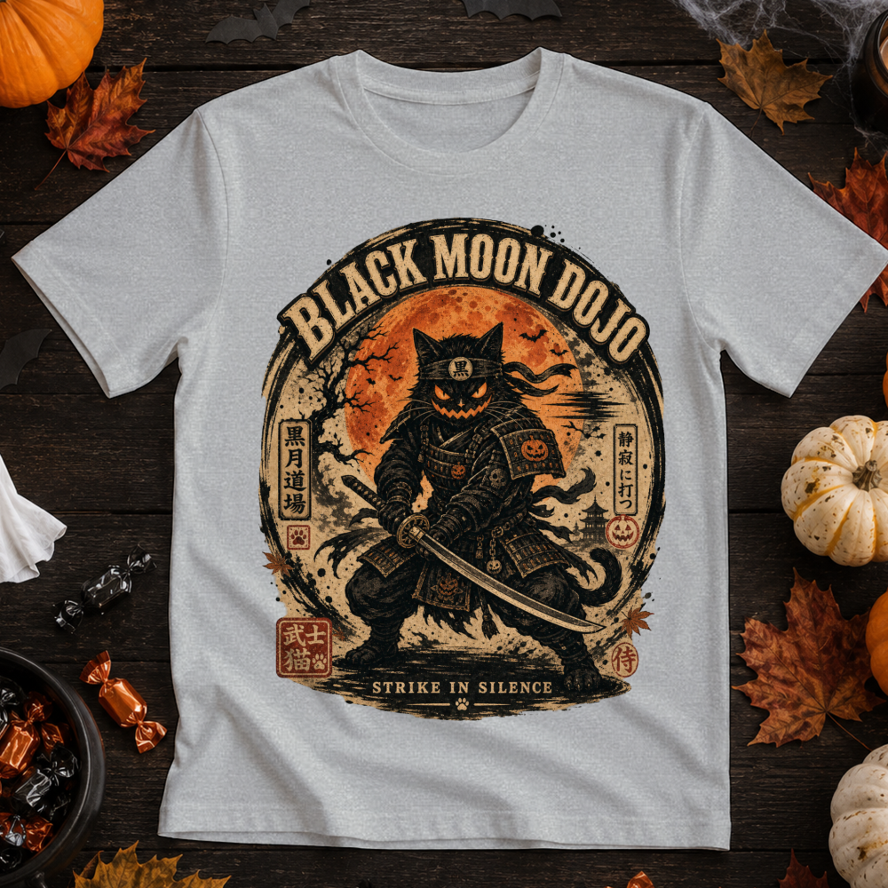 Dark Halloween Samurai T-Shirt