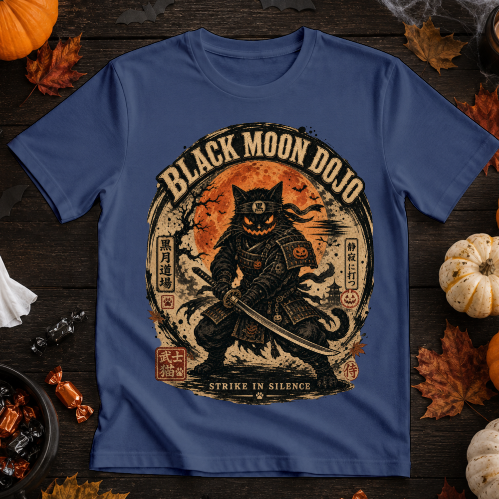 Dark Halloween Samurai T-Shirt