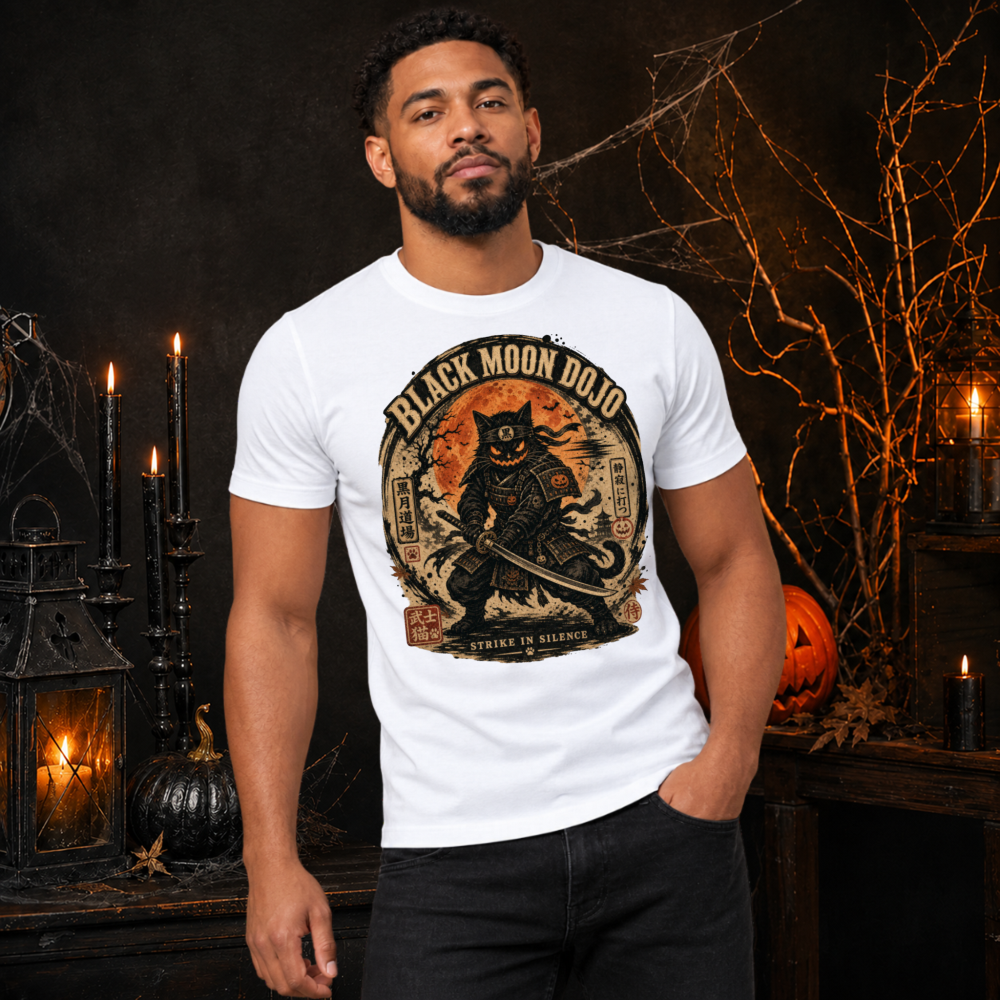 Dark Halloween Samurai T-Shirt