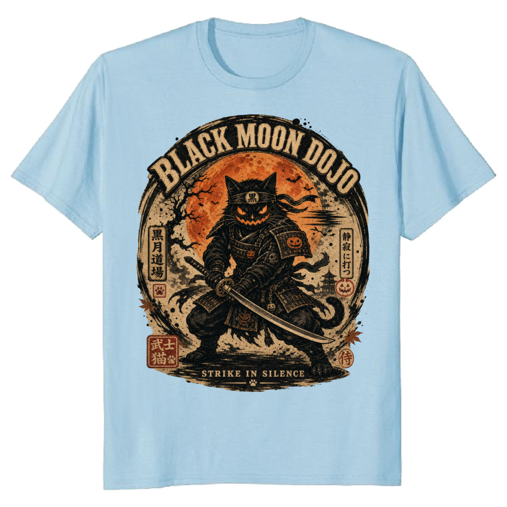 Dark Halloween Samurai T-Shirt