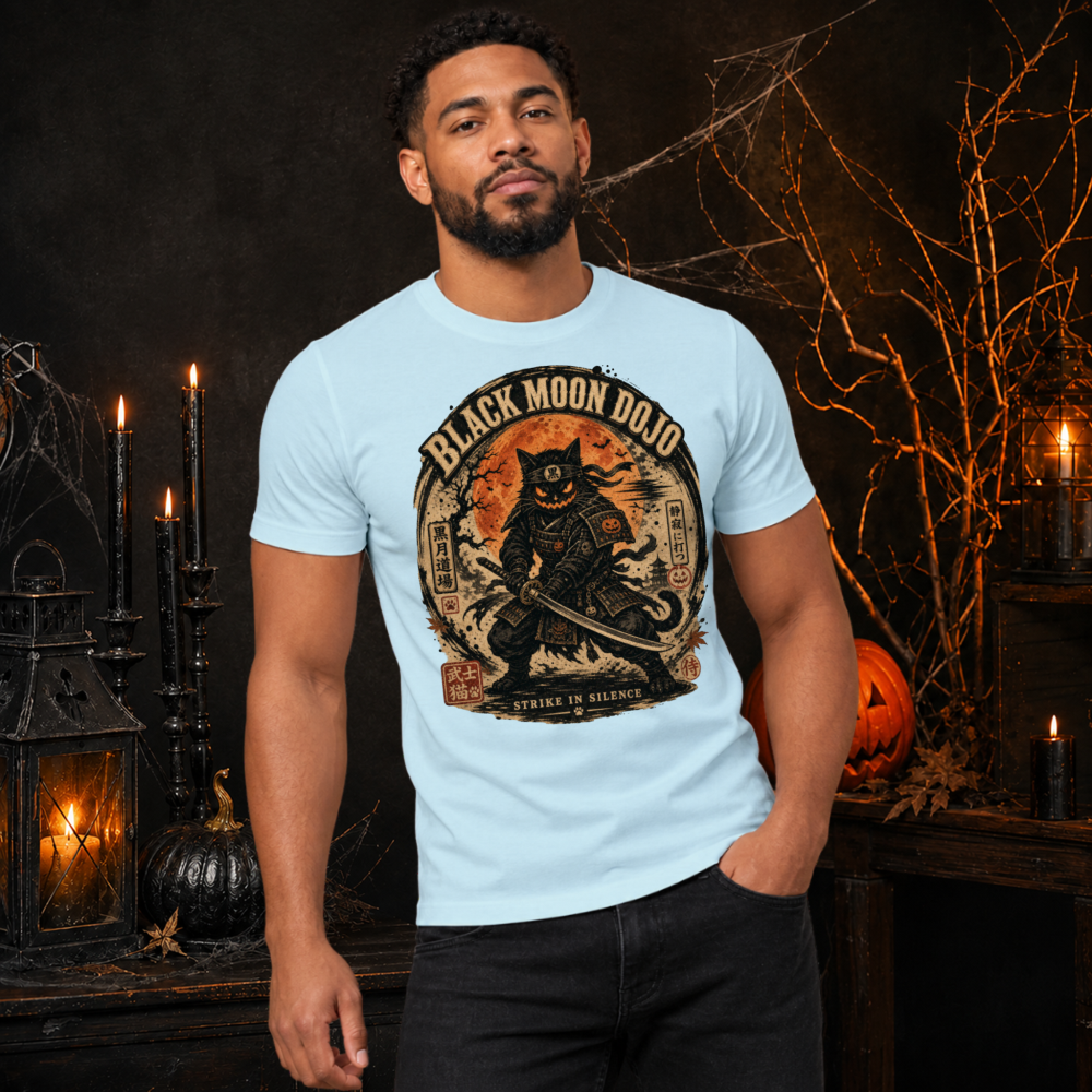 Dark Halloween Samurai T-Shirt
