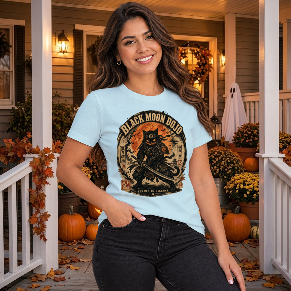 Dark Halloween Samurai T-Shirt