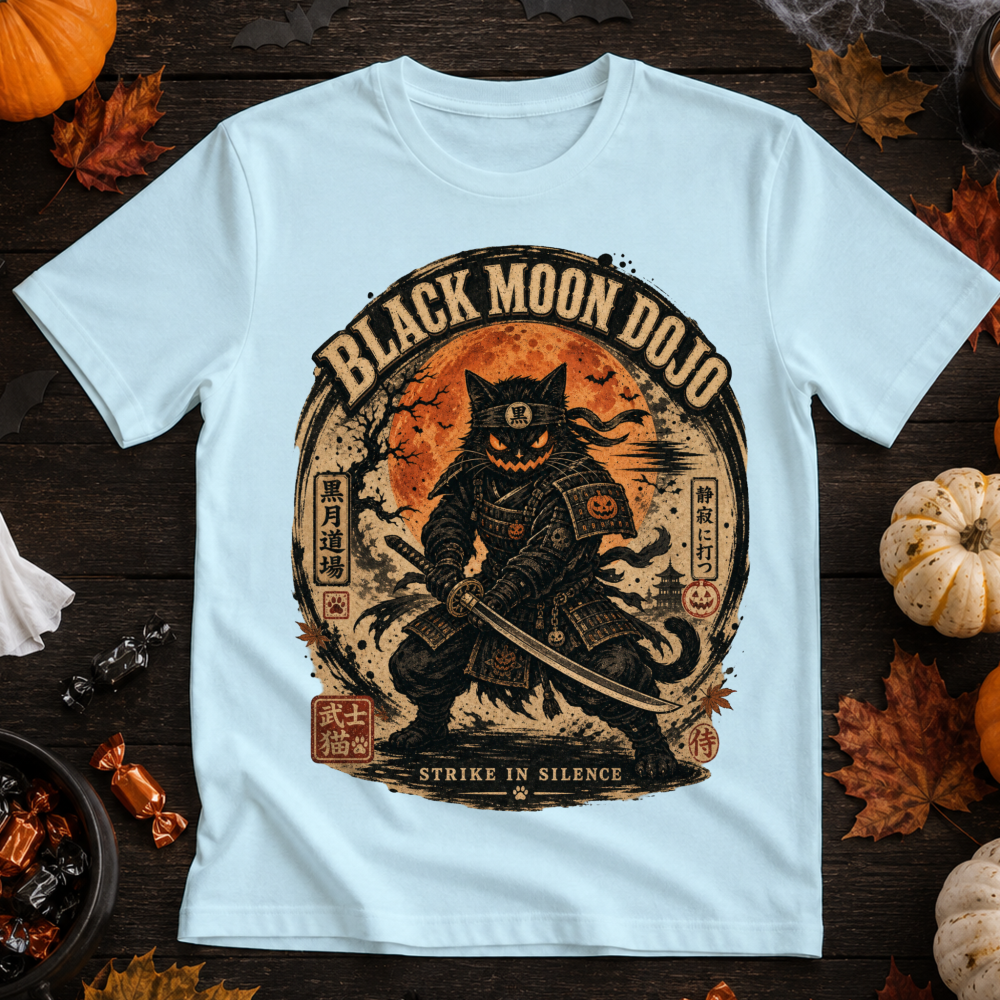 Dark Halloween Samurai T-Shirt