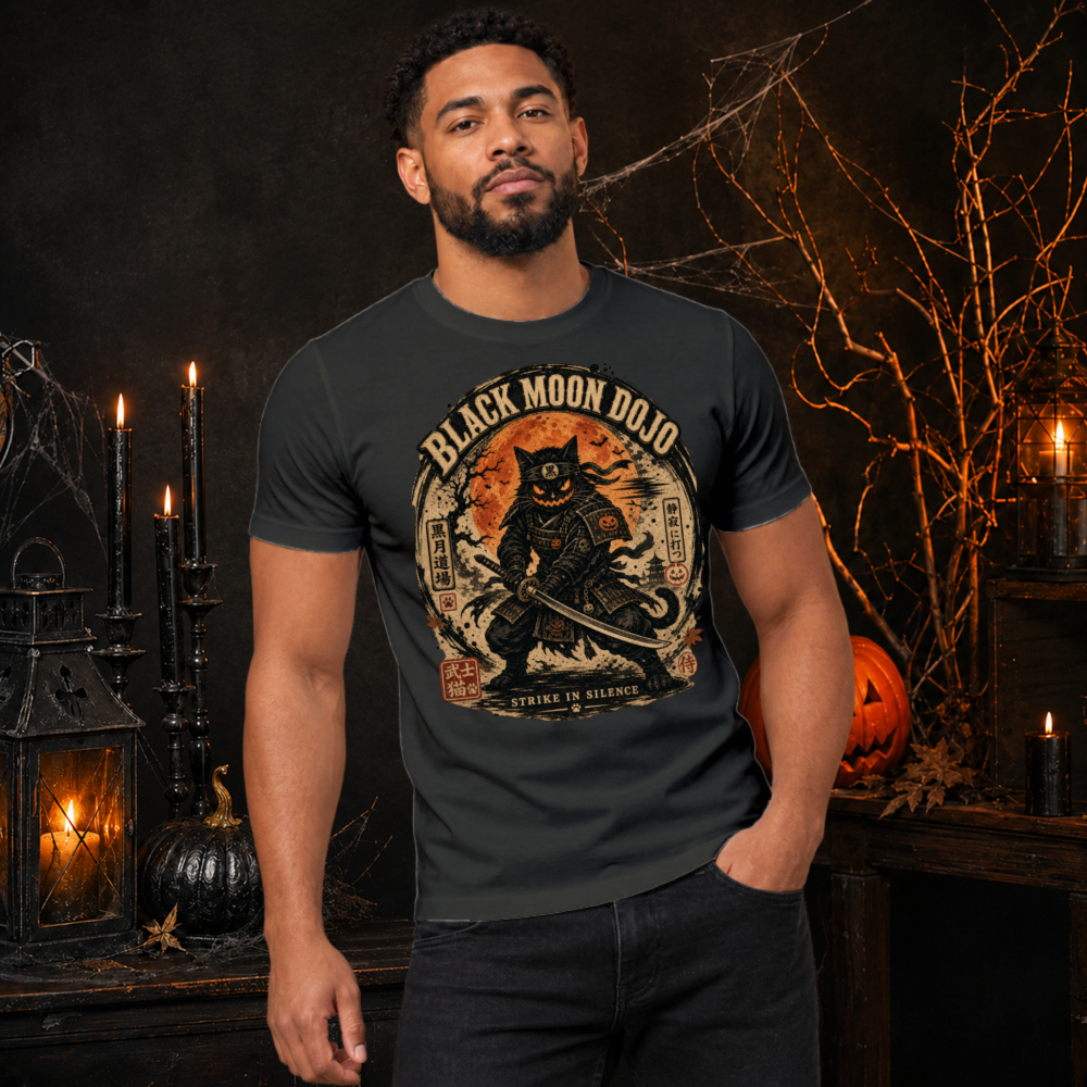 Dark Halloween Samurai T-Shirt