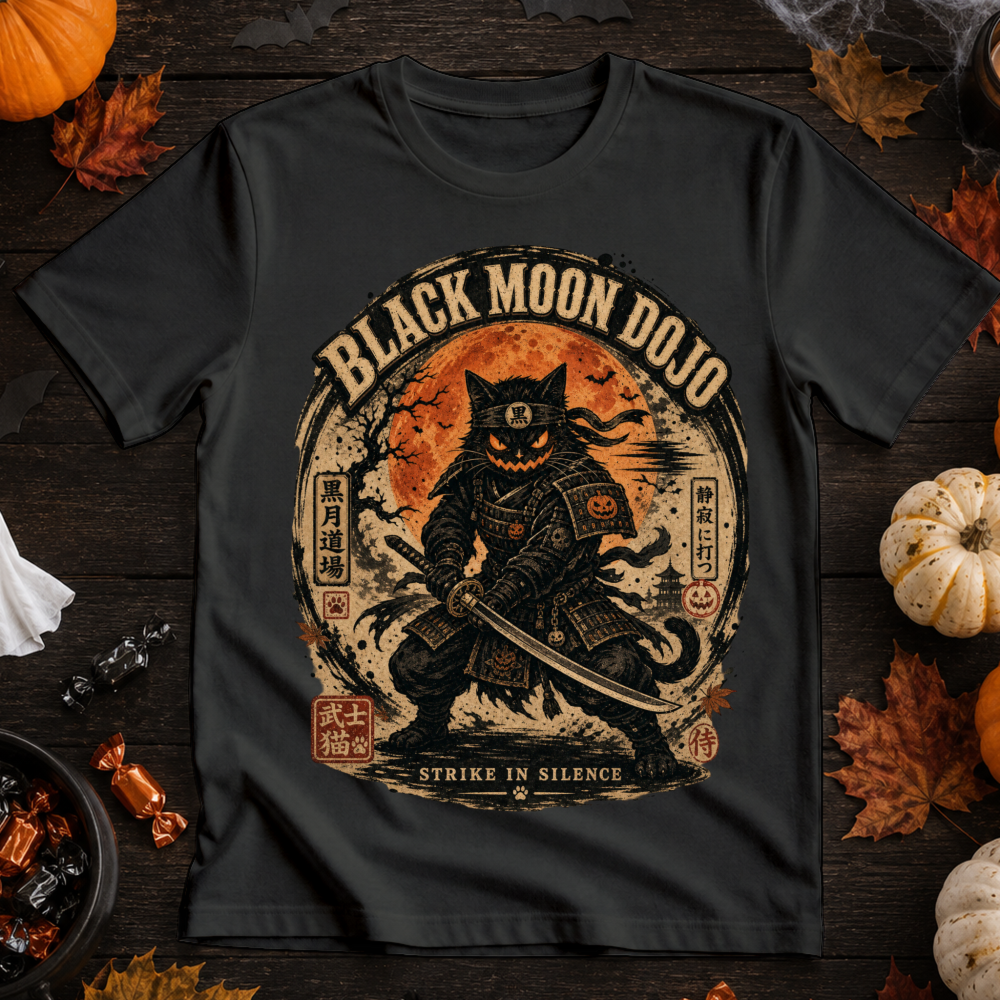 Dark Halloween Samurai T-Shirt