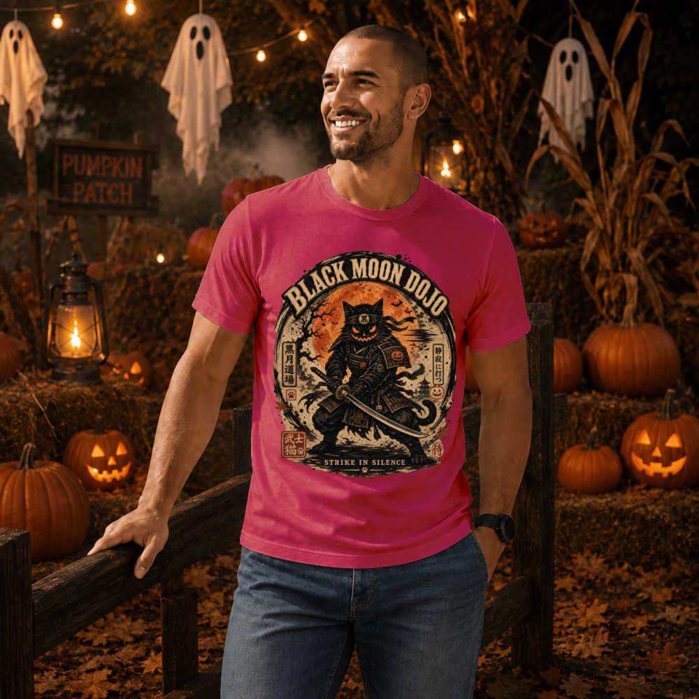 Dark Halloween Samurai T-Shirt