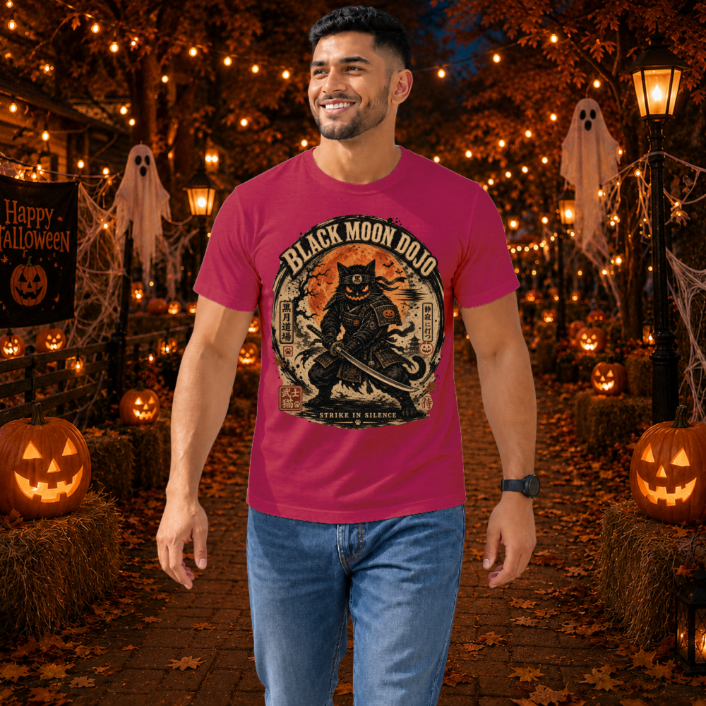 Dark Halloween Samurai T-Shirt