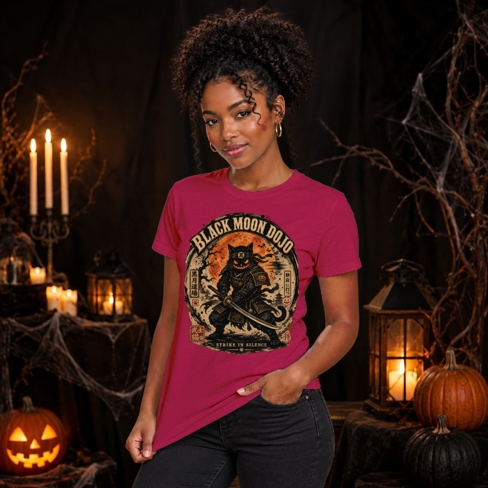 Dark Halloween Samurai T-Shirt
