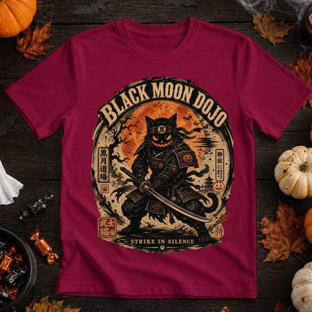 Dark Halloween Samurai T-Shirt