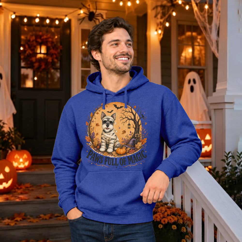 Paws Full of Magic Mummy Schnauzer Hoodie