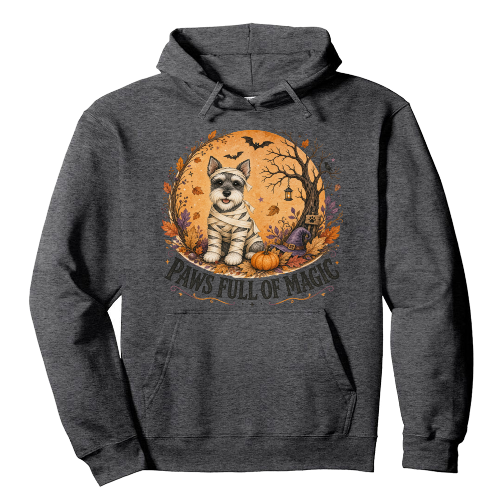 Paws Full of Magic Mummy Schnauzer Hoodie